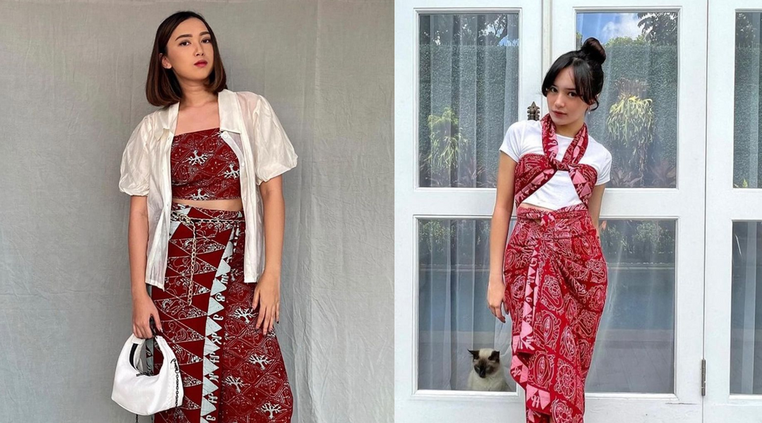 4 Ootd Casually Chic Saat Memakai Kain Gambar Batik