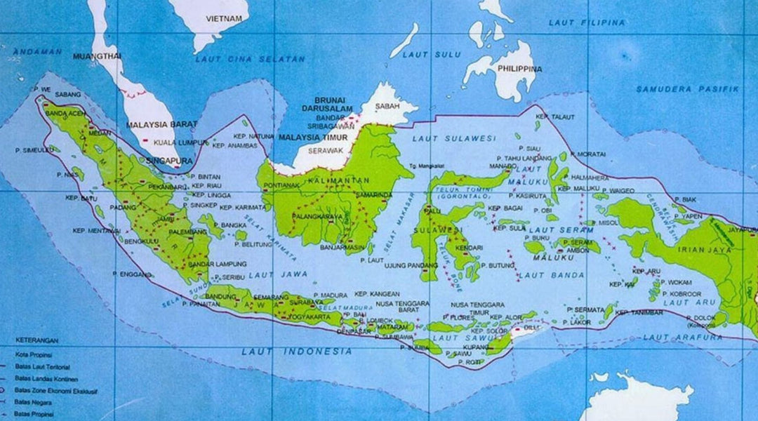 7 Pulau Indonesia yang Memiliki Ukuran Terbesar